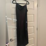 Bebe  Solid Satin Bias Slip Dress Photo 1