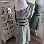 ABS Allen Schwartz Vtg y2k  Silk gingham mini dress Photo 5