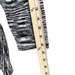 Ny Collection Cardigan Women XL Black White Tunic Knit Sweater Open Front Layers Photo 9