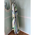 Anthropologie Maeve  Maxi Geometric Dress Size Small S Casual Pastel Photo 1