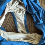 J.Crew  Womens Dark Teal High Waisted Swim Suit Bikini Bottom Size Small Ruched Photo 6