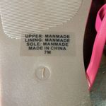 Loft  Women’s Modern pink Flip Flops sz 7 Photo 5