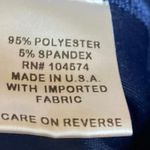 Renvy Women's Blue Long Bell Sleeve V Neck Stretch Mini Shift Dress Size M Size M Photo 2