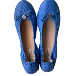 L K Bennett London Royal Blue Nappa Leather Sissy Ballet Flats 38 5 US 8 5 Size undefined Photo 6