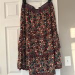 Rafaella  Floral Ruffle Layered Pleated Midi Skirt Flowy Versatile Photo 7