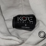 Kore Limited Womens Embellished Have A Nice‎ Day Hoodie Small White Photo 3