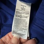 GapFit Fleece Lined High Rise Track Pants Blue Size Medium Petite Photo 9