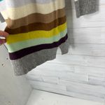 Gap NWT Womens Crazy Stripe Holiday Wool Blend Sweater Dress Size Small Photo 2