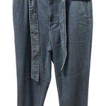 White House | Black Market The Straight Ankle Denim Paperbag-Waist Jeans Photo 0