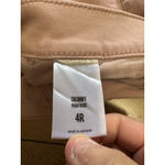 EXPRESS  Skinny High Rise Pants Size 4R Pink Stretch Classic City Preppy Office Photo 8