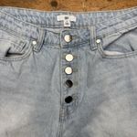 BP  Light Wash Jeans High Waist leg Button Utility Women's 29‎ Photo 1