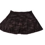 Athleta  Gray Black Camo Match Point Skirt Size Medium Photo 1