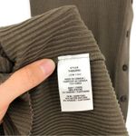 The Range  Ribbed Button Maxi Dress Olive Green XS Photo 6