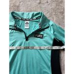 Victoria's Secret Pink  Ultimate Pullover 1/4 Zip Jacket Top Shirt Mint Green Sz S Photo 4
