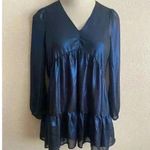 MELLODAY 🆕 Chiffon Tier Tunic Top XS🆕 Photo 1