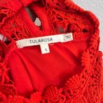 Tularosa Clayton Crochet Pom Dress Red Revolve Small Blogger Favorite Photo 14