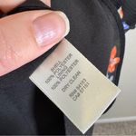 Eliza J  Blue Floral Bell Sleeve Mini Dress Womens 10 Fall Casual Long Sleeve Photo 4