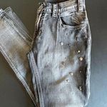 Rock & Roll Cowgirl mid rise skinny Jean size 30 peace lion head studs rodeo Photo 8