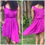 Material Girl  Asymmetrical Hem Chiffon Dress‎ Photo 1