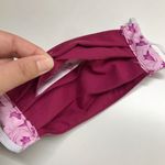 MunandMe Pink floral cotton adult cloth face mask Photo 4