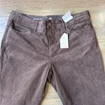 st. john's bay  Women's Corduroy Pants in Rich Brown size 16P Photo 3