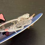 Piper K Dog 3 Piece Set Hair Clips Claws Dachshund Corgi French Bulldog New Brown Photo 1