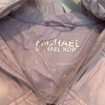 Michael Kors  Packable Down Filled Lightweight Puffer Quilted Lavender Jacket M Photo 2