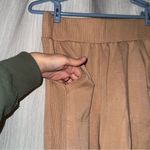 Magaschoni  Tan Knit Joggers Photo 1