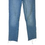 Madewell  Perfect Vintage Jeans Ellicott Wash Size 27 High Rise Straight Raw Hem Photo 3