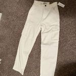PacSun White Cargo pants Photo 5