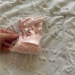 NWT Kimberly Boutique Light Pink Size 2 Beaded Silk Dress with Corset Back Photo 10