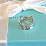 Tiffany & Co. BRAND NEW 1837 STERLING SILVER CONCAVE RING SIZE 5.5 Photo 0