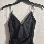 Windsor  Black Bodycon Mini Dress Spaghetti Strap Photo 1