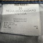 Old Navy  Denim Skirt‎ Women 20 Distressed Raw Hem Medium Wash Boho Coquette Photo 10