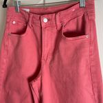 Gap Women's High Rise Stride Wide-Leg Ankle Jeans Fresh Coral Pink Size 28 Photo 3