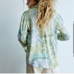 ZARA  Scarf Print Floral Shirt Large Photo 3