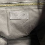 See By Chloe Soft Leather Backpack Hand Bag Gray Women Authentic 16479 Photo 5