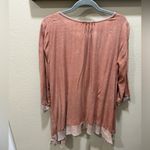 Umgee  Scoop Neck Long Sleeve Tunic Top Photo 3