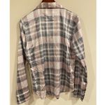 Victoria's Secret  Long Sleeve Plaid Top & Pajama Pants Pink Set Women's Size L Photo 2