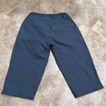 NEW Isis blue mid rise straight leg capri pants hiking outdoors athletic size 2 Photo 1