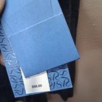 Vera Wang NEW Gray Cardigan with Black Ruffle Detail SZ-XL  60% COTTON Photo 3