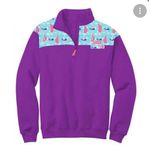 Simply Southern pullover plum pattern size medium Photo 0