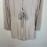Abercrombie & Fitch Stripe Tie Front Romper Photo 2