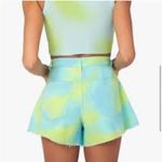 We Wore What  Tie Dye Flare Bell Short, NWT Photo 1
