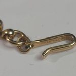 Trifari Vintage Necklace Pat Pend Gold Tone Faux Pearl Rhinestone Pendant Photo 10