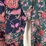 CAbi  Festive Maxi Dress Small Retro‎ Floral Boho Multicolor Fall Festival Chic Photo 2