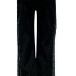 Cache Black Flat Front Stretch Textured Reptile Waist and Trim Pant NWoT $138 Photo 2