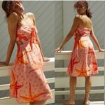 Farm Rio  Under‎ The Sea Cover Up Pink/Orange/Red Dress Photo 1