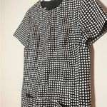Carlisle Chic Black and White Patterned Dress Photo 2