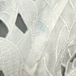 White House | Black Market  | 12 | Ivory Lace Tie Neck Tassel Sleeveless Halter Top Photo 9